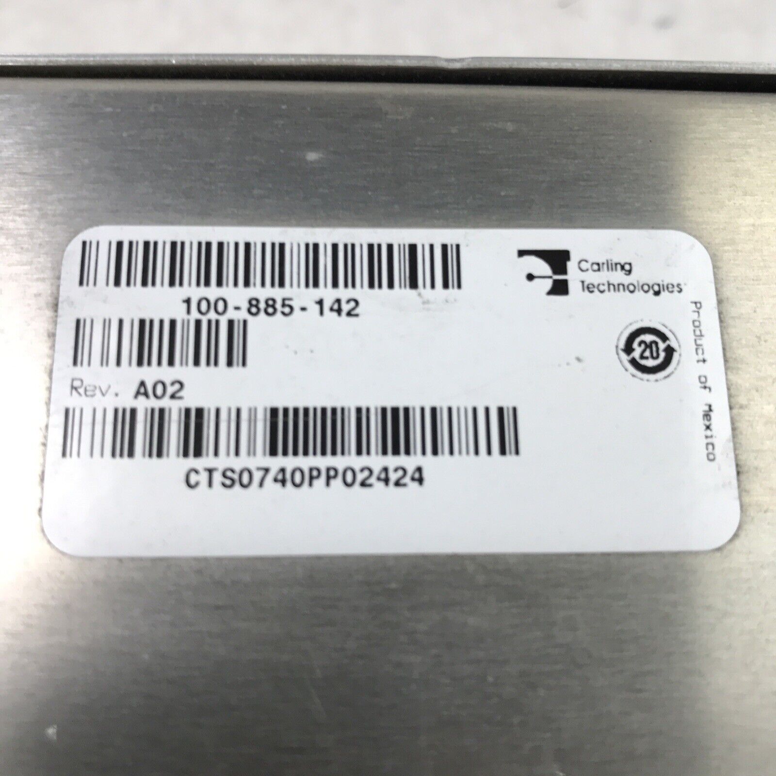 Carling Technologies E242543 Breaker Box