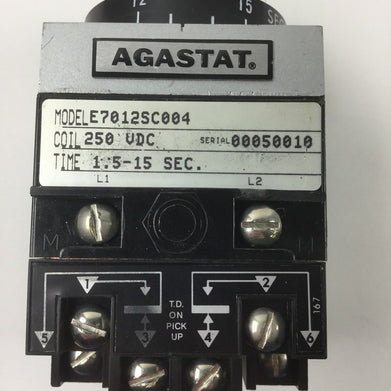 Agastat E7012SC004 Relay