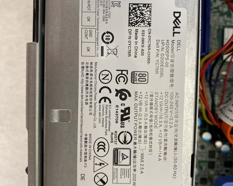 Dell Precision Tower 3431 SFF Intel Core i5-9500 3GHz 16GB RAM No HDD No OS