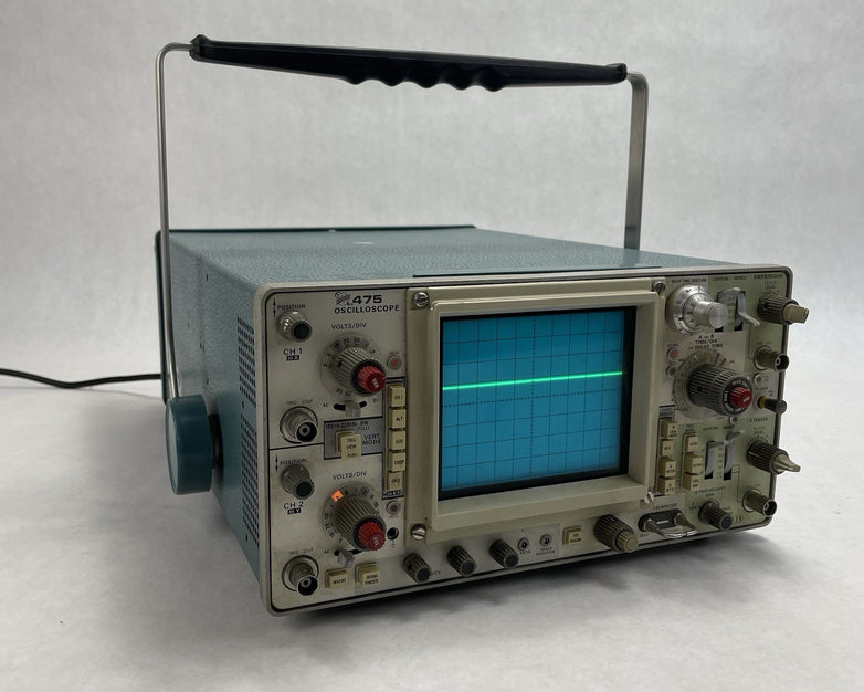 Tektronix 475 Analog Oscilloscope Power Tested