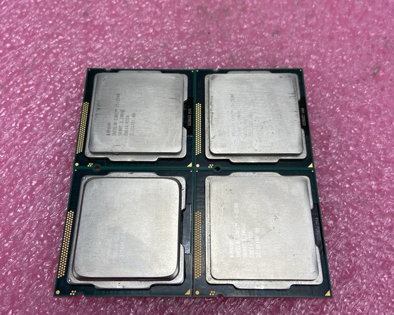 Intel Core i52500 3.30 GHz LGA 1155 Desktop CPU Processor SR00T Lot of 4