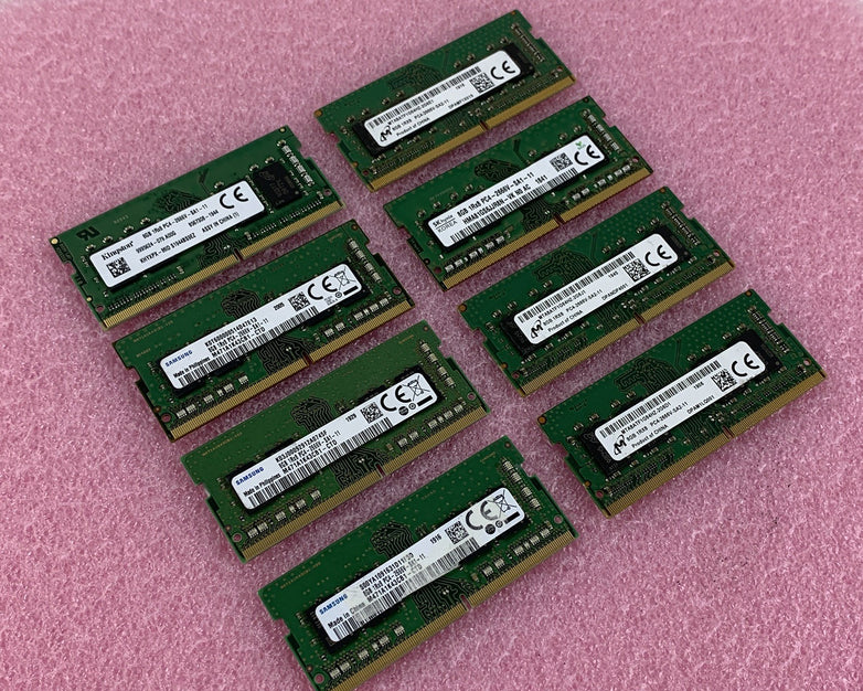 SK Hynix Micron Samsung Kingston 8 GB 1Rx8 PC4-2666V Memory Ram Mixed Lot of 8x