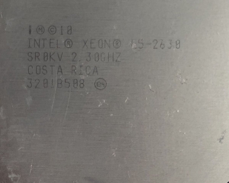 Intel Xeon E5-2630 2.3GHz Processor (Lot of 2)