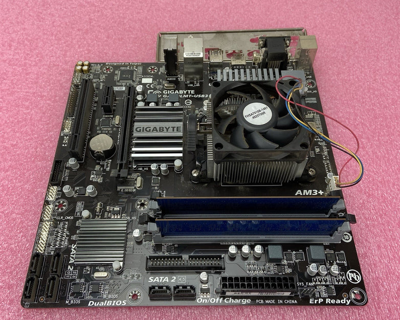 Gigabyte GA-78LMT-USB3 6.0 Motherboard AMD FX-6300 3.5GHz 4GB RAM w/IO Shield