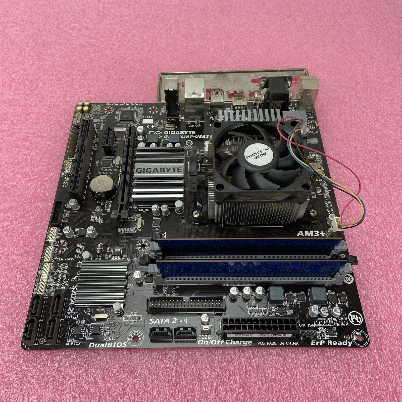 Gigabyte GA-78LMT-USB3 6.0 Motherboard AMD FX-6300 3.5GHz 4GB RAM w/IO Shield2