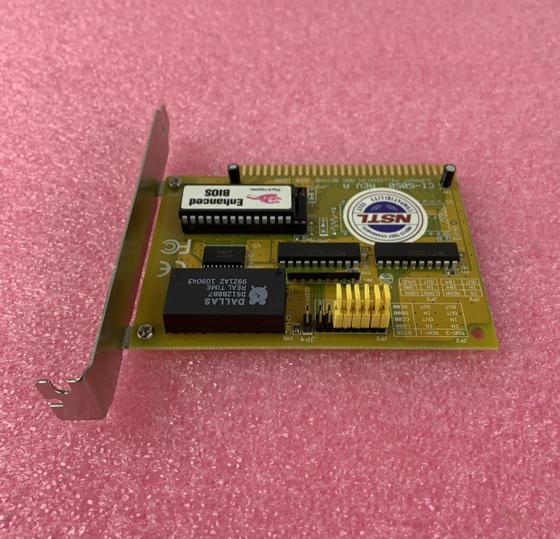 Centos CI-5050 Y2K 2000 Clock Card