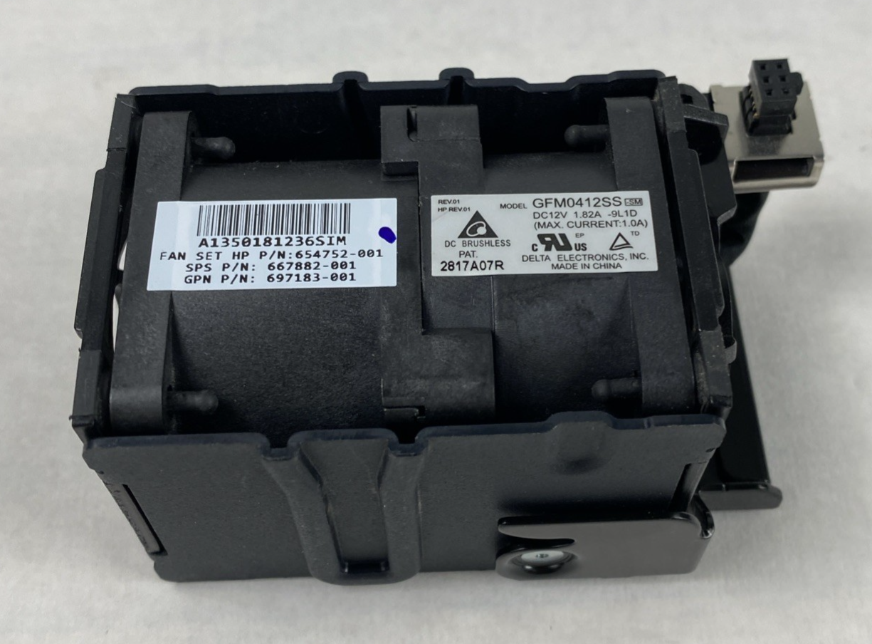 HP Server Cooling Fan GFM0412SS 654752-001 (Lot of 8)