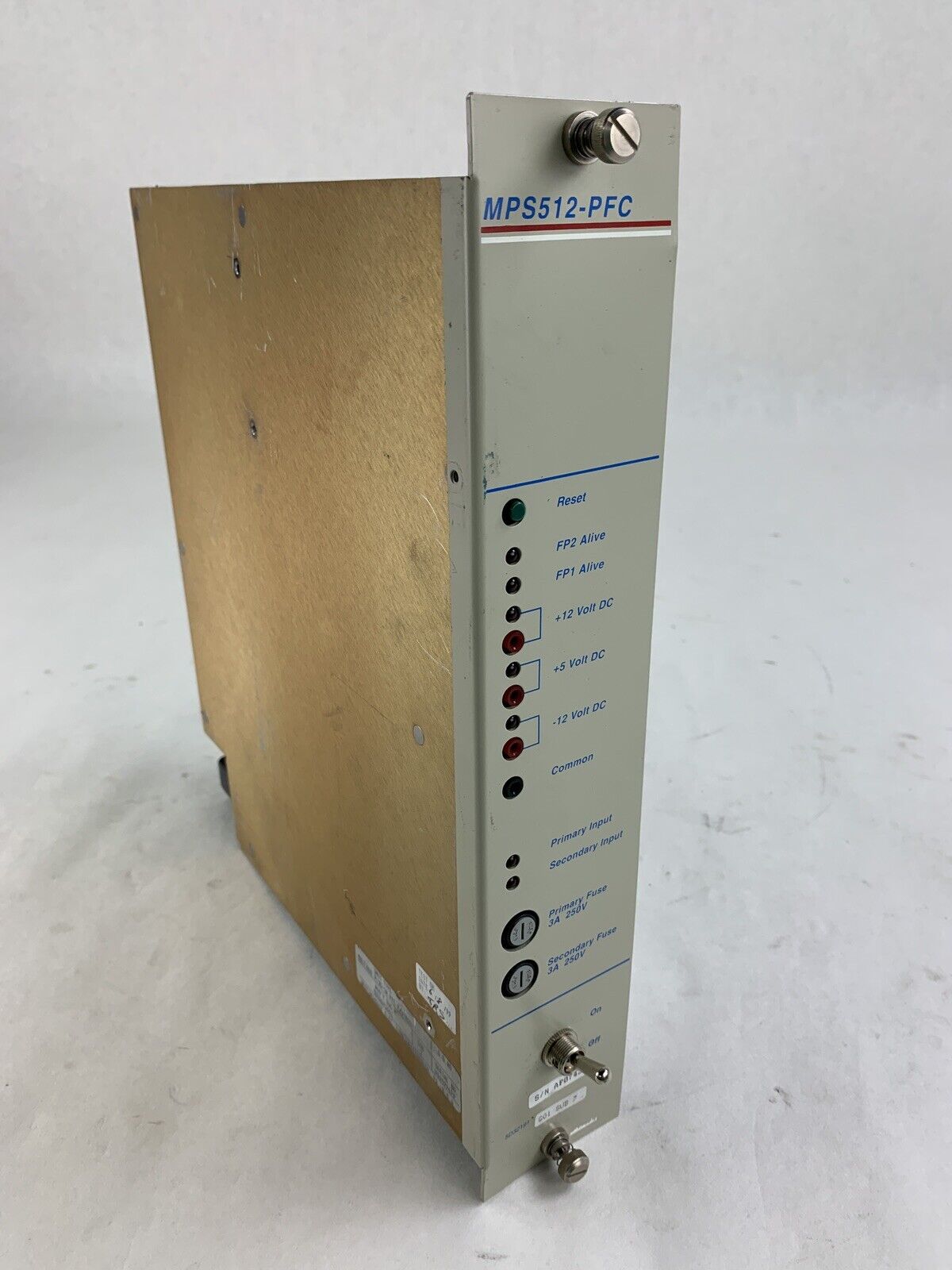 Westinghouse WDPF Power Supply MPS512-PFC Untested