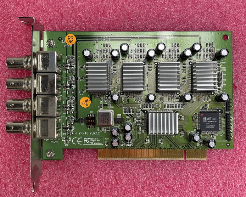 VPON VP-40 Video Ver. 1.2 4 Port DVR Video Capture Card PCI