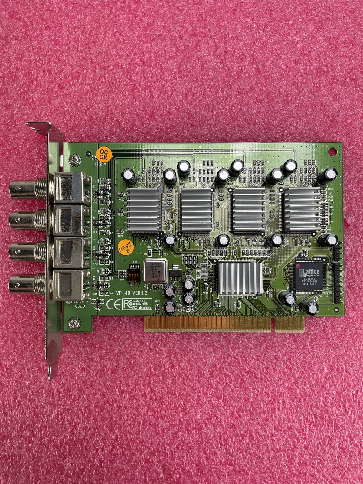VPON VP-40 Video Ver. 1.2 4 Port DVR Video Capture Card PCI