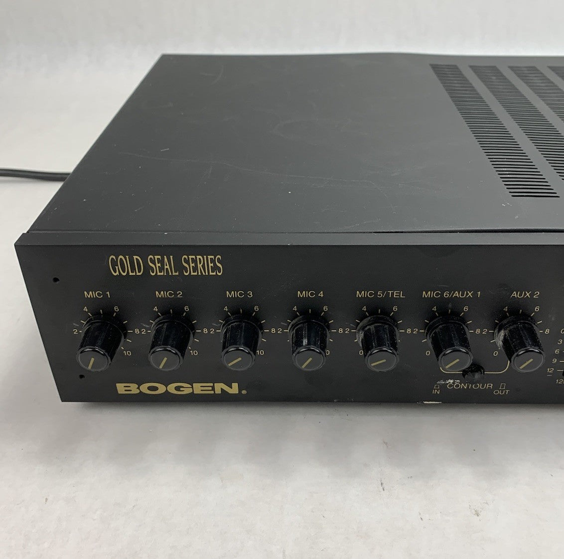 Bogen GS-35 Gold Seal Series Public Address Amplifier - Tested2