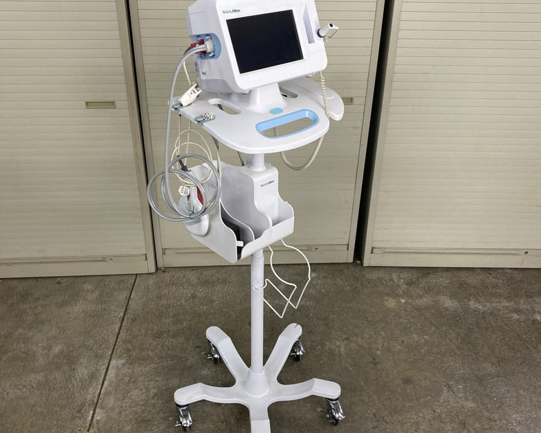Welch Allyn 6000 Series Vital Sign Monitor 63MTXX w/ Mobile Stand 4800-60