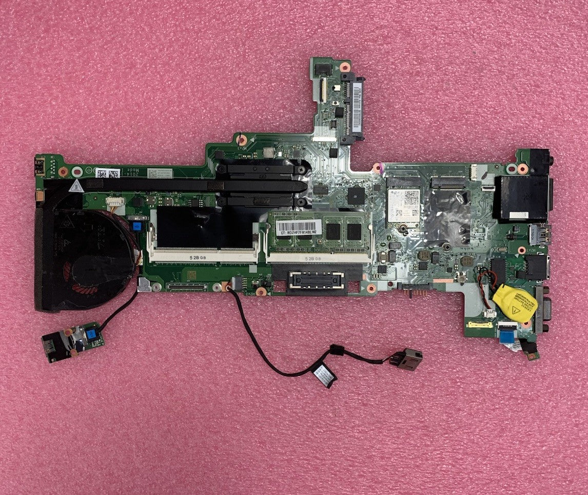 Lenovo Thinkpad T450 Laptop Motherboard Intel Core i5-5300U 2.3GHz 4GB RAM5