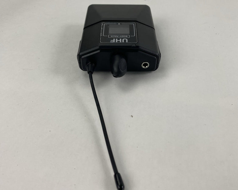 UHF Body Pack Wireless Microphone No Batteries No Microphone Lot of 2