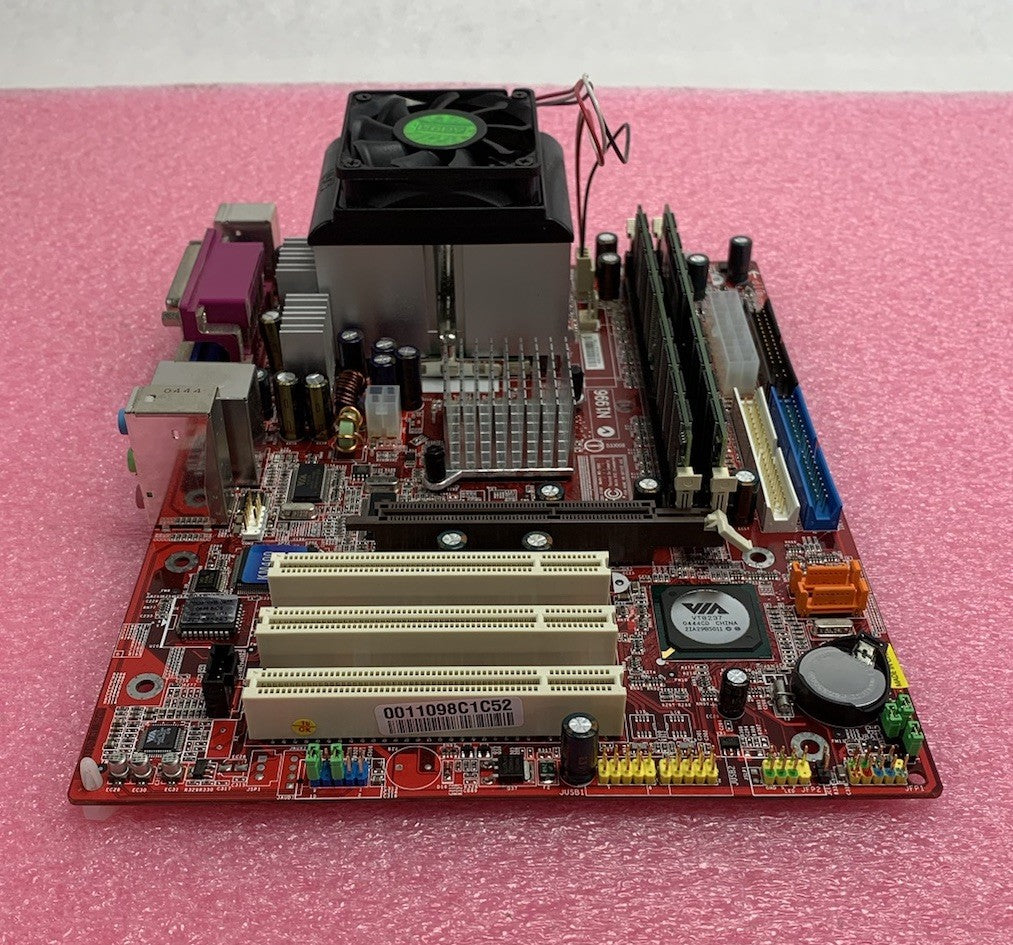 MSI KM400-8235 Motherboard AMD Sempron 2400+ 1.67GHz 2GB RAM No Shield