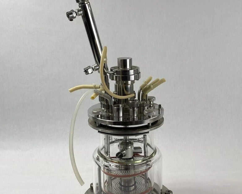 New Brunswick Scientific C842 Glass Jacketed Vessel Bioreactor