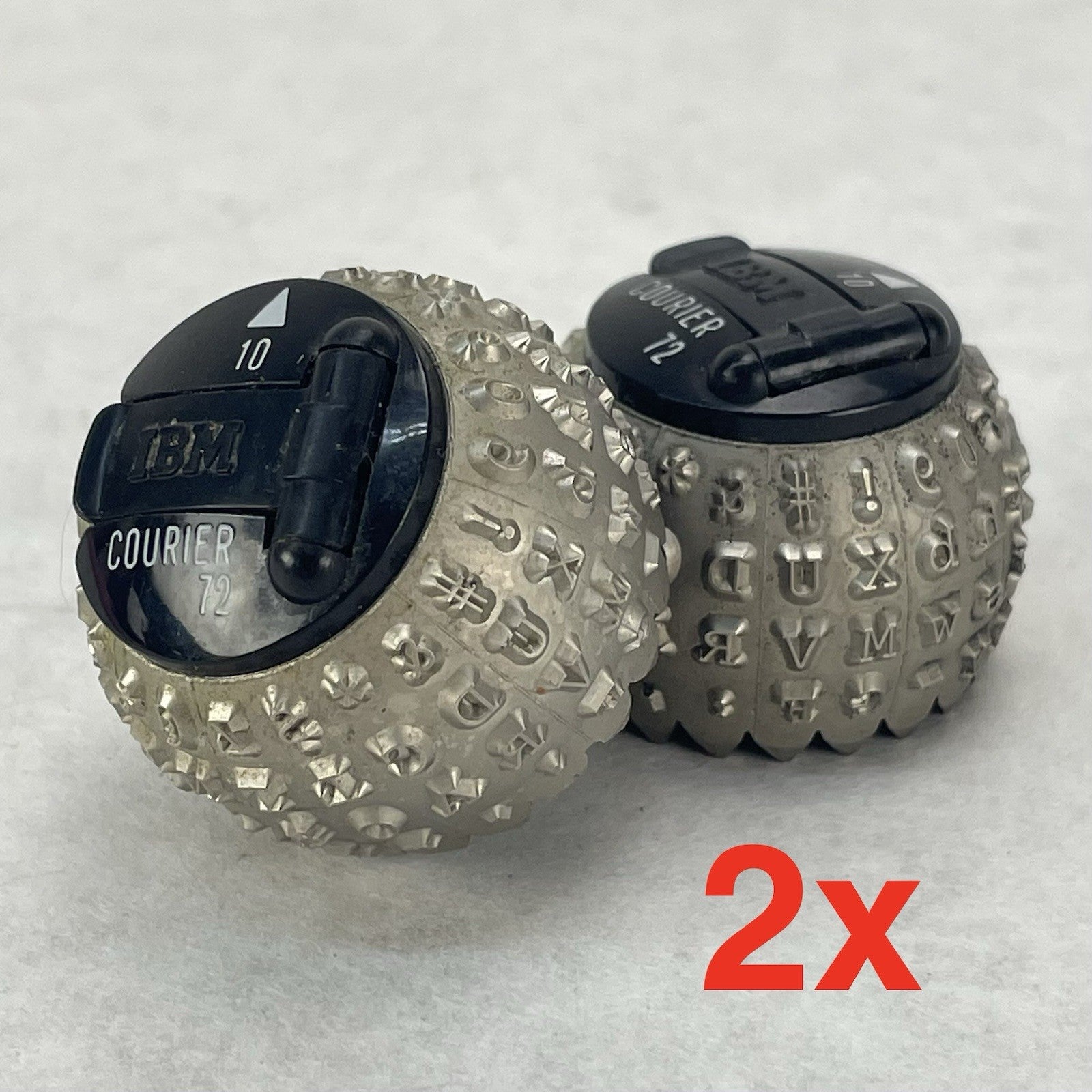 IBM Courier 72 Type Ball 10 Pitch Selectric Lot of 20