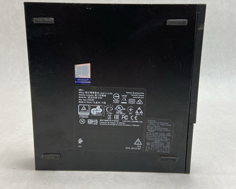 Dell Optiplex 3050 Micro Intel Core i5-7500T 2.7GHz 8GB RAM No HDDOSAC