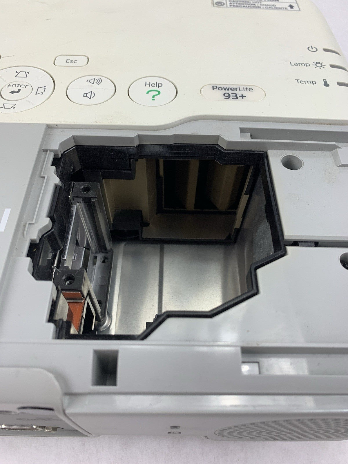 Epson H382F LCD Lamp Projector - Parts or Repair