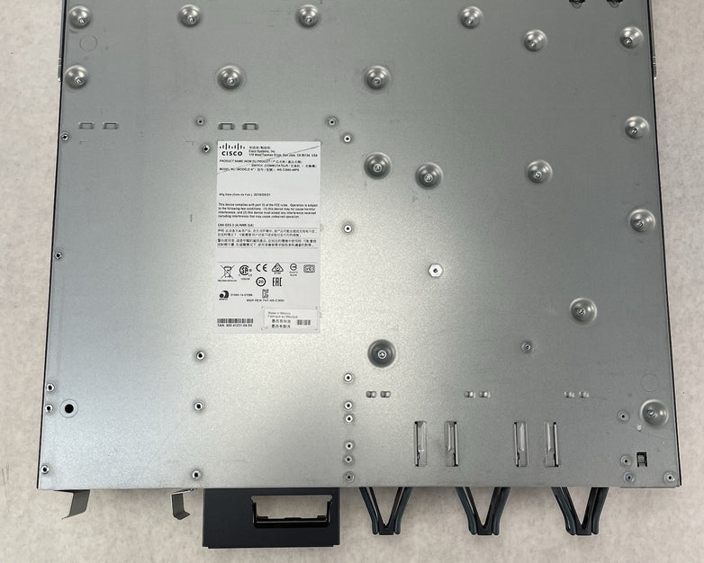 Cisco WS-C3650-48PS-L V05 48-Port PoE+ Switch 1x PSU Tested Reset