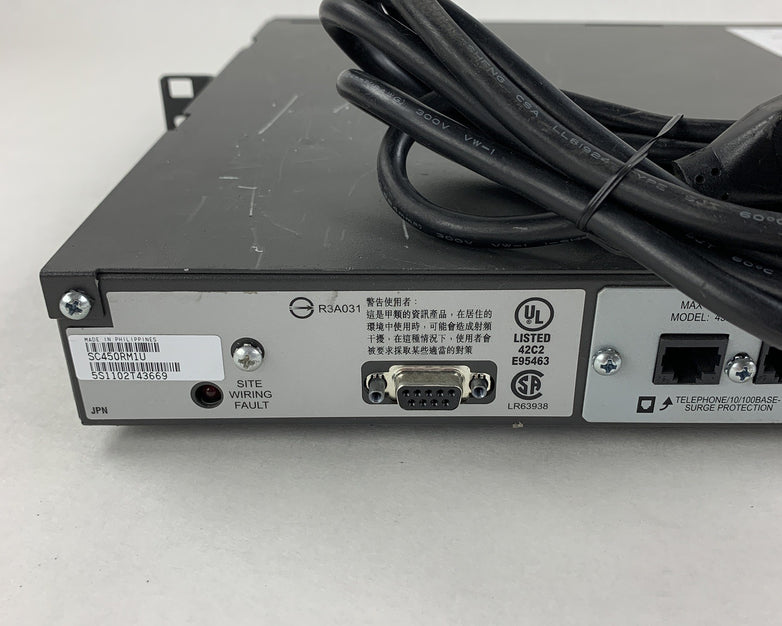 APC SC450RM1U Smart-UPS SC 450 120V 1U Rackmount Tested No Battery