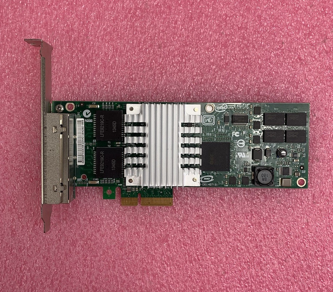 Intel EXPI9404PTLBLK PRO/1000 Quad Port LP Server Adapter (Lot of 2)