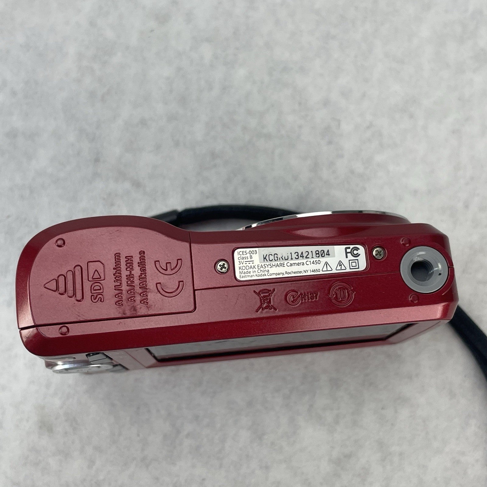 Kodak EasyShare C1450 14MP 5x Zoom 3in Screen USB White Digital Camera6