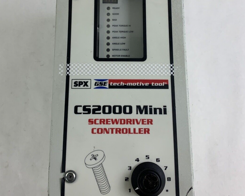SPX GSE Tech-Motive C2000AP1N1 Mini Screwdriver Controller Parts and Repair
