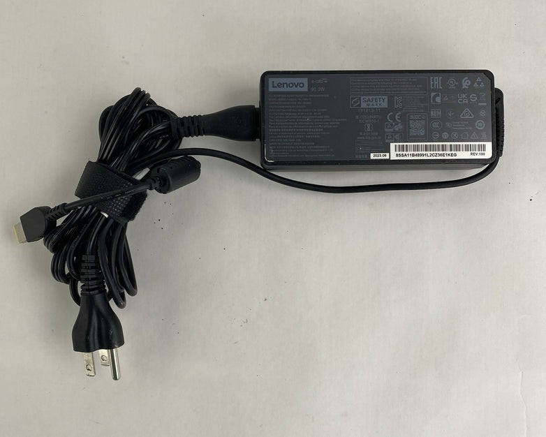 Lenovo ADLX90NLC2A 90W Square Tip AC Adapter Mixed Lot w/ PA-1900-74 Lot of 5