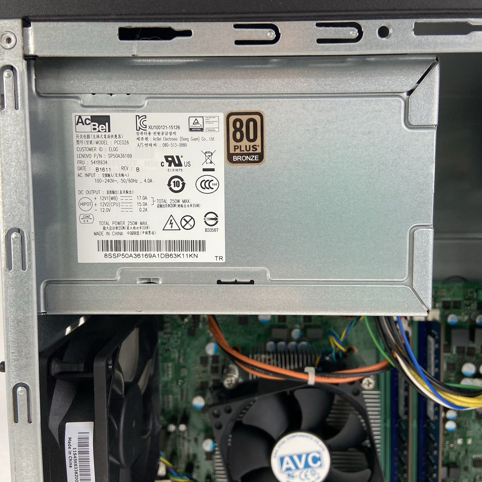 Lenovo ThinkCentre M900 MT Intel Core i5-6500 3.2GHz 8GB RAM No HDD No OS12