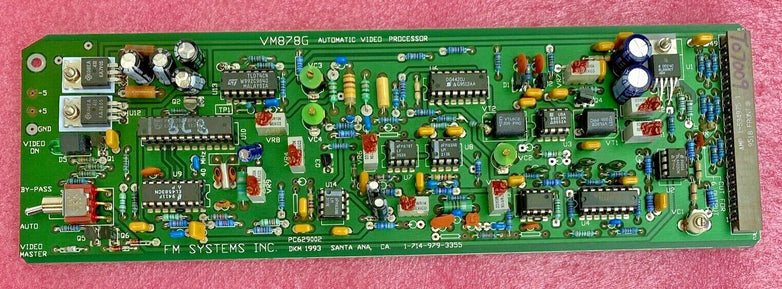 Grass Valley Group 8500 series w/ 7 8501 video DA boards + 1 VM878G auto process