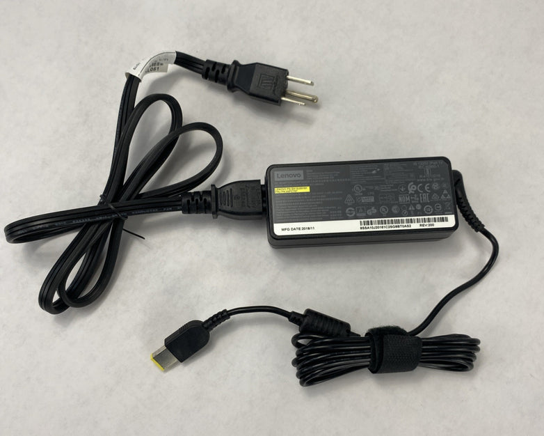 Lenovo A17-065N2A 65W 20V 3.25A Yellow Square Tip Charger AC Adapter (Lot of 10)