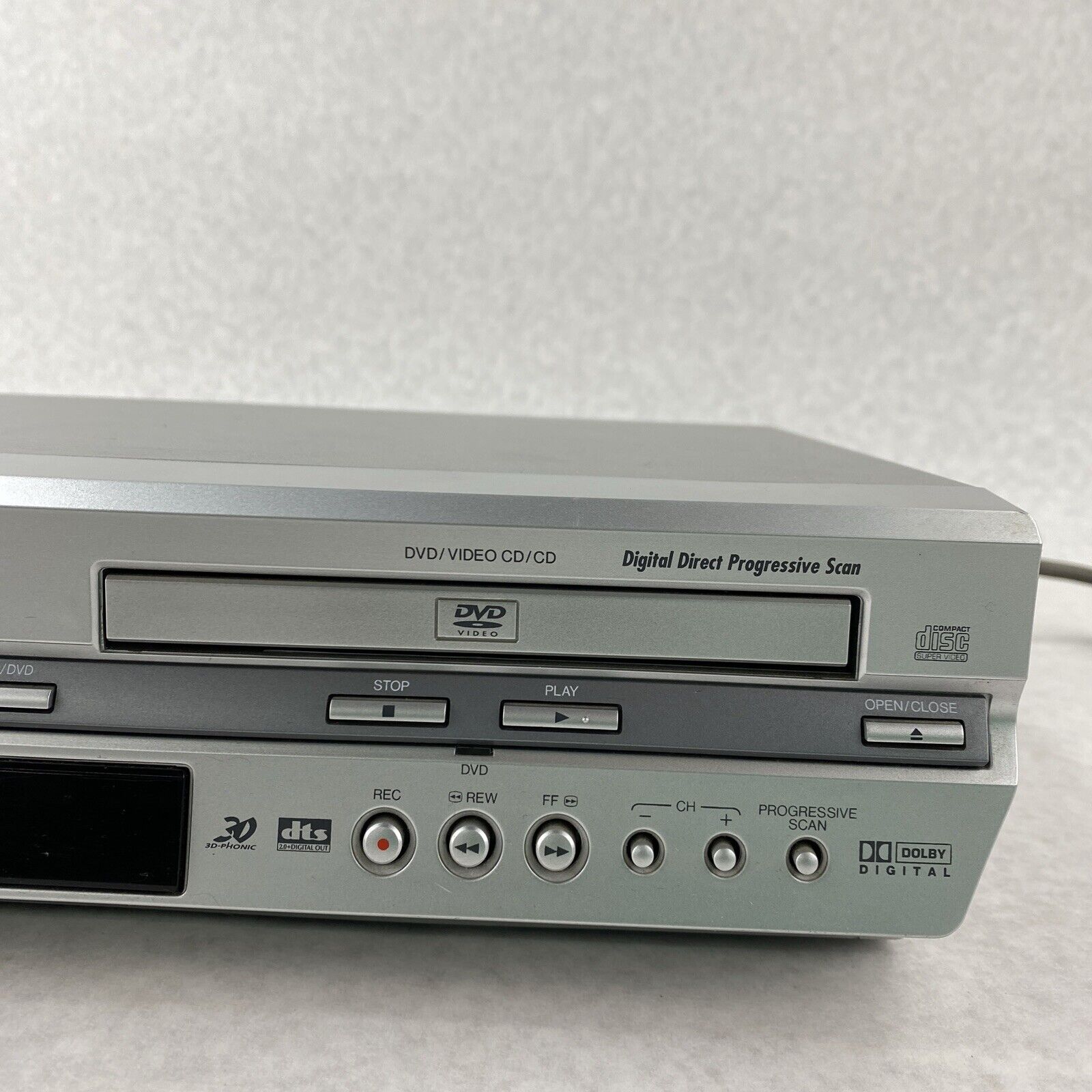 JVC HR-XVC27U Hi-Fi Video Cassette Recorder VCR DVD Combo Player BAD DVD DRIVE