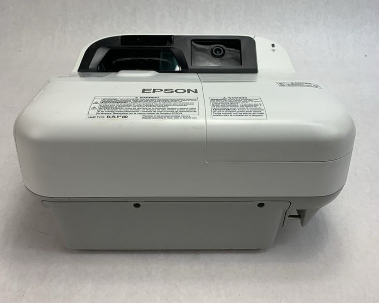 Epson BrightLink 595Wi H599A LCD Lamp Projector 2238 Lamp Hours - No Remote