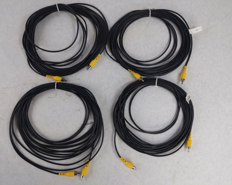 VS4000 Monitor Cables Lot of 9 2215-10305-001 1x VGA, 4x Composite, 4x S-Video