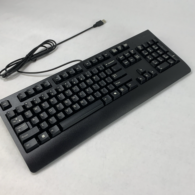 Lenovo 1PSD51P47999 Wired USB AI Desktop Keyboard Black - Untested - Lot of 6