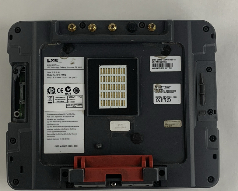 Honeywell Thor VM1C Computer Atom 2530 1 GB Ram No OS No Flash No Stylus No SSD