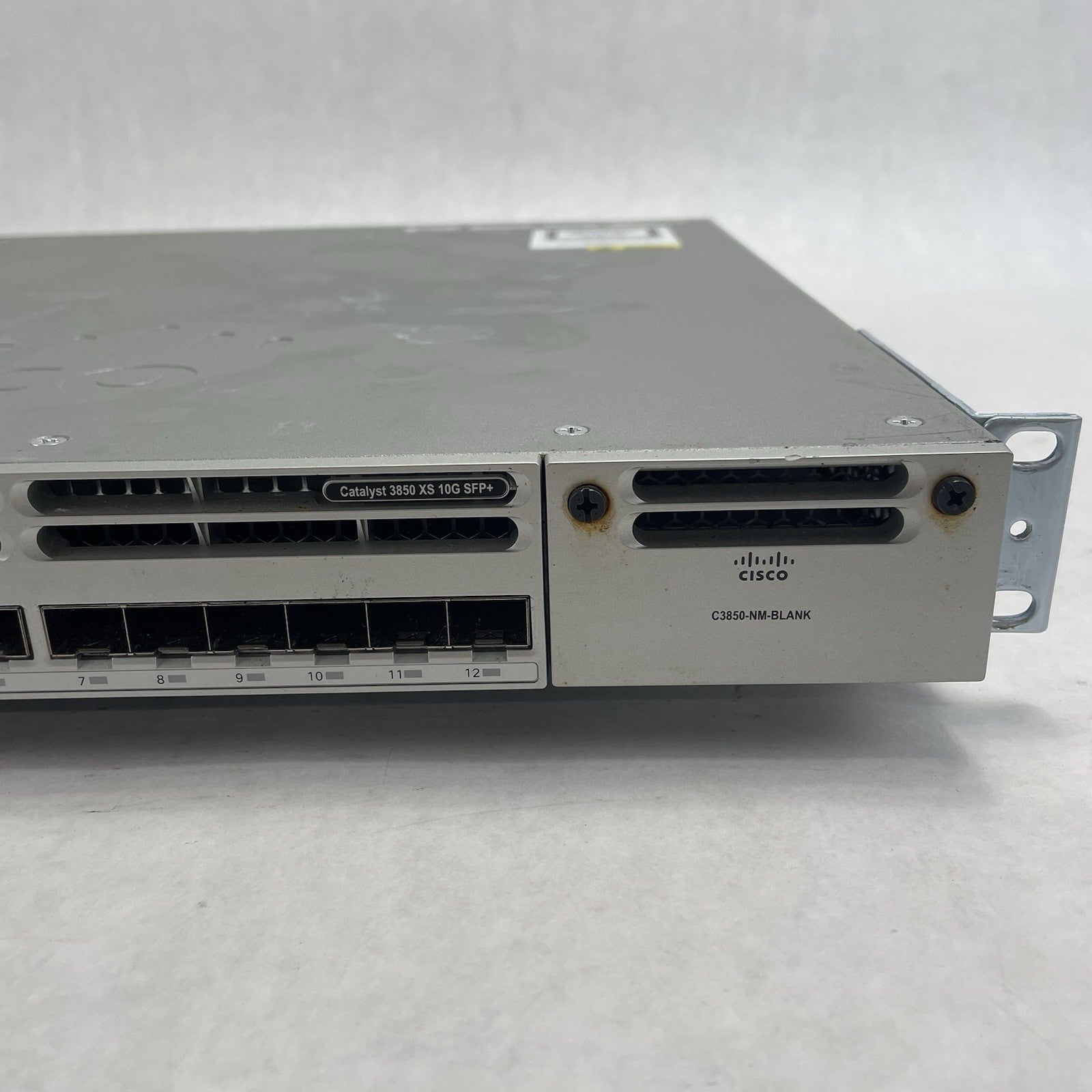 Cisco Catalyst C3850-12XS-S V02 12 Port 10GB SFP+ Fiber Tested & Reset4