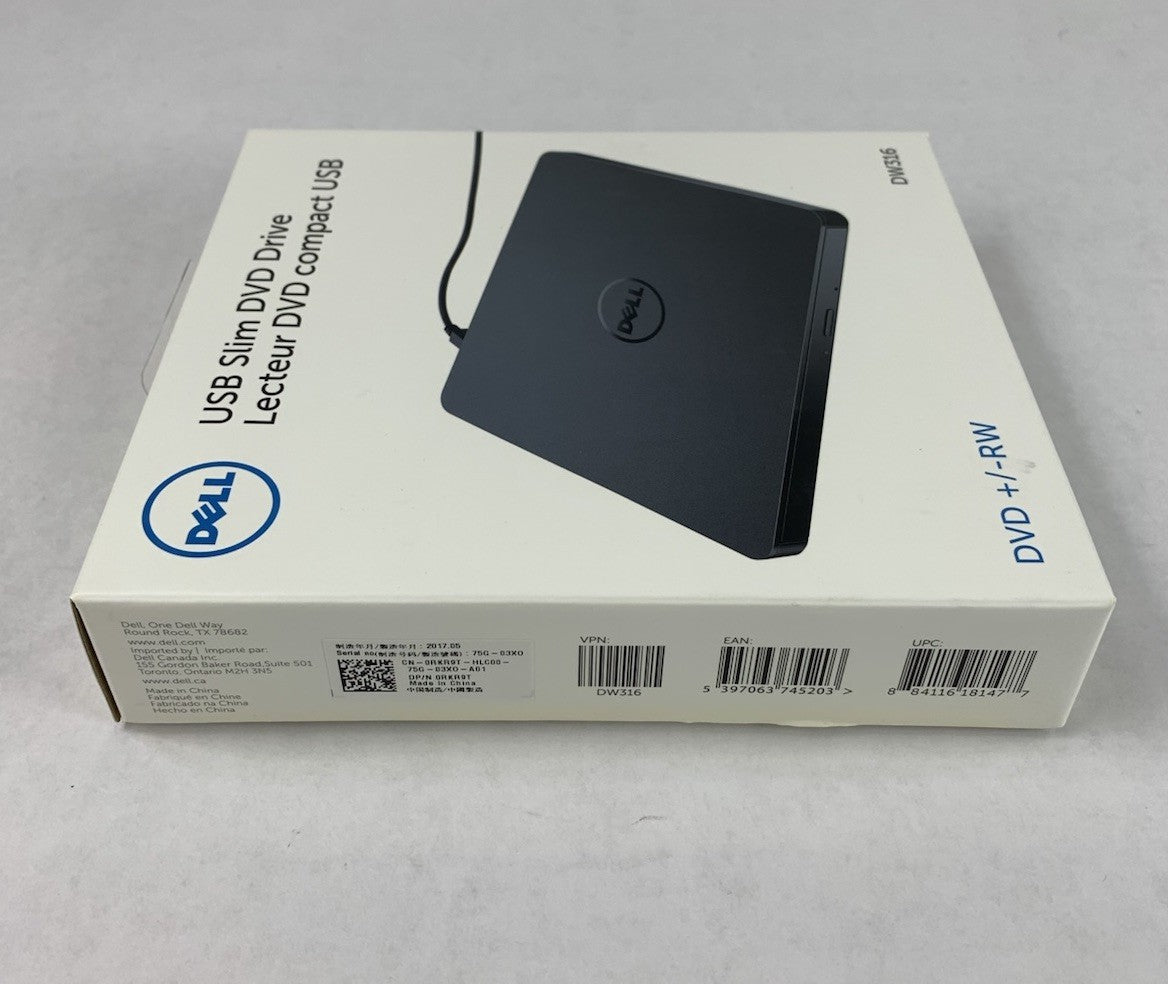 Dell DW316 USB Slim DVD Drive - Sealed4