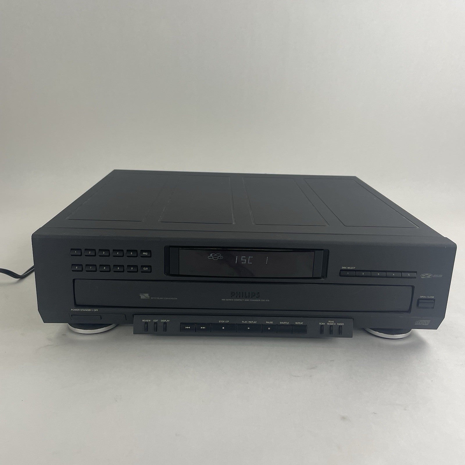 Philips CDC-916 5 Disc CD Player 900 Series Compact Disc Changer Vintage 19952