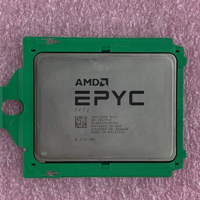 AMD EPYC 7F72 16 Cores 32 Threads Up to 3.9 GHZ 240W CPU Processor