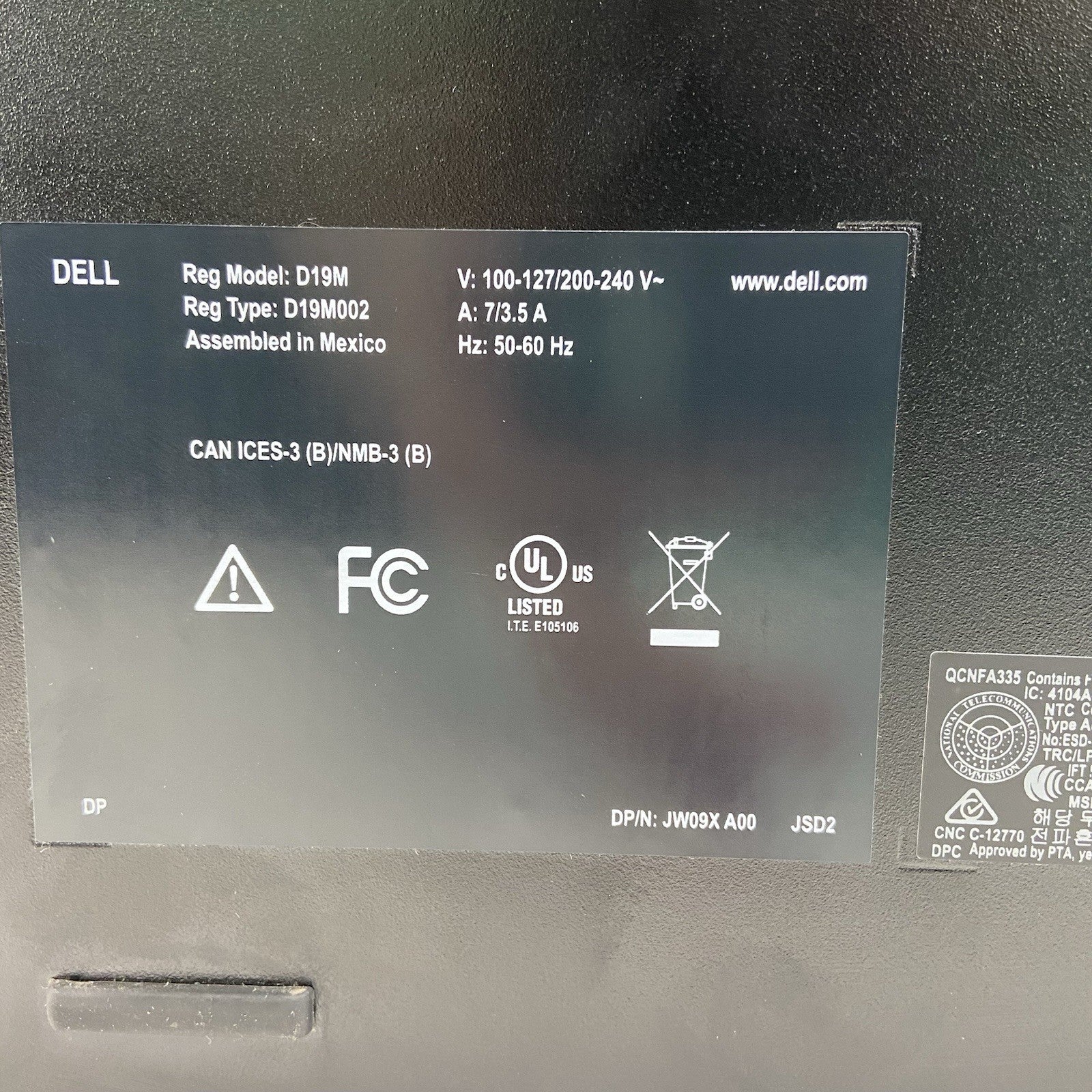 Dell Inspiron 3650 MT Intel Core i3-6100 3.7GHz 8GB RAM No HDD No OS No OD8