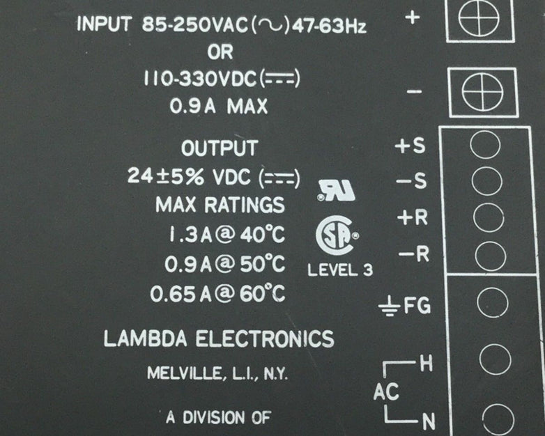 Lambda Regulated Power Supply LFS-39-24