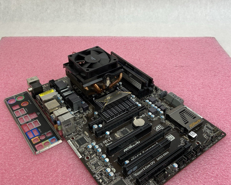 AsRock 990FX Extreme 3 Motherboard AMD FX 6200 3.8GHz 4GB RAM w/IO
