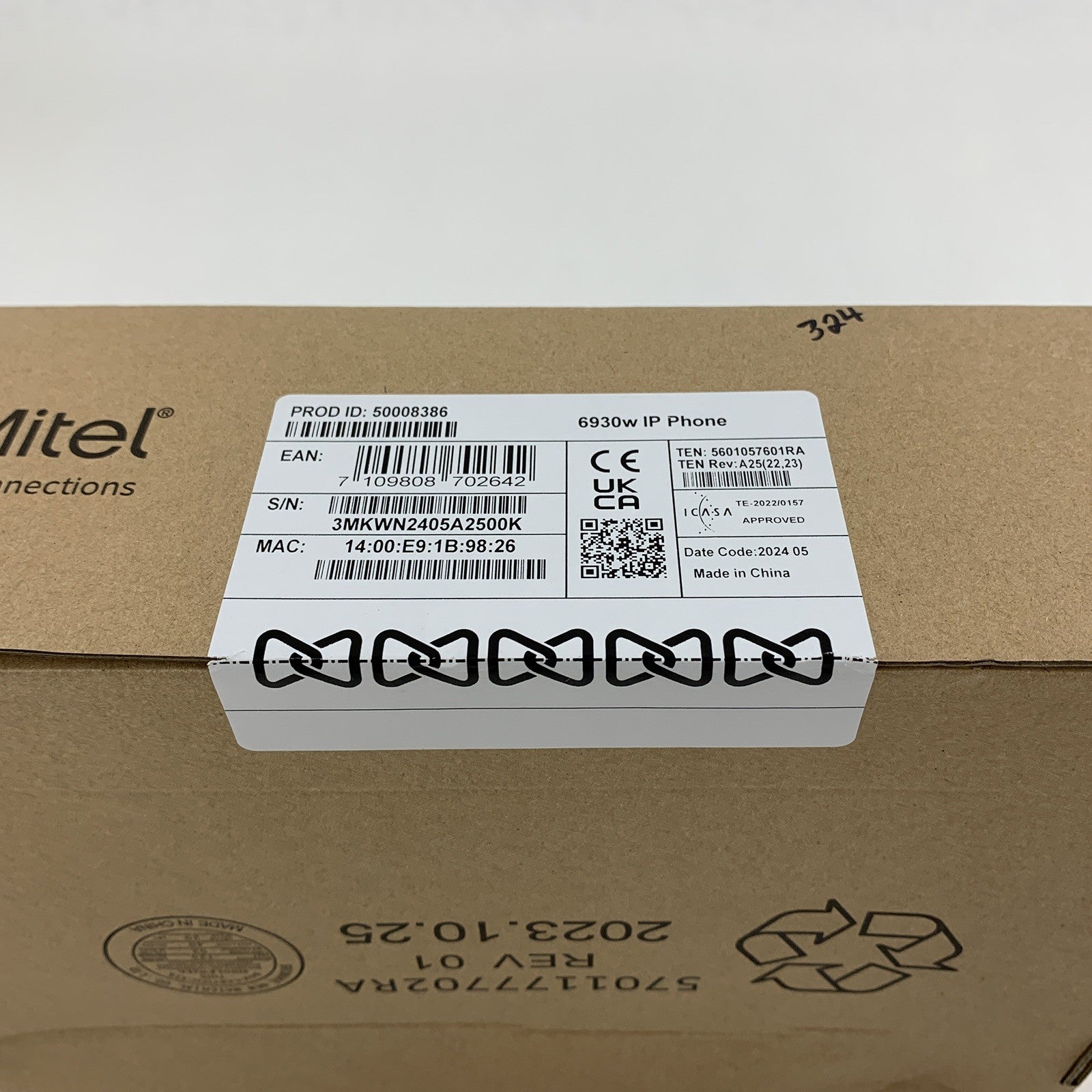 Mitel 6930W IP Office Phone New
