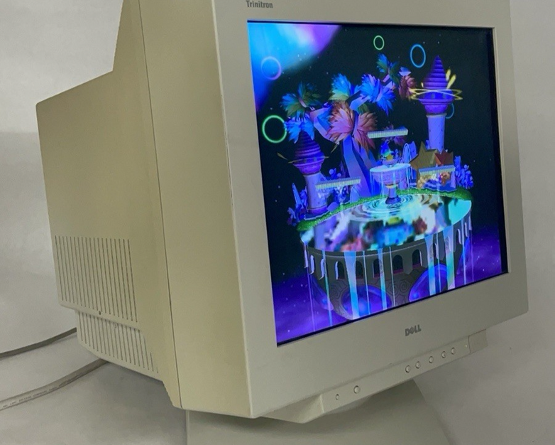 Dell UltraScan 18" P991 Flat Trinitron CRT Monitor