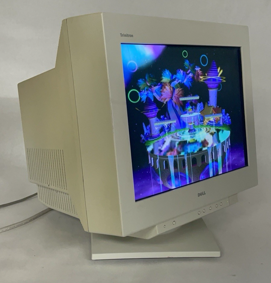 Dell UltraScan 18" P991 Flat Trinitron CRT Monitor0