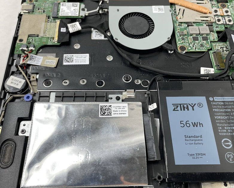 Dell Inspiron 17-7779 17.3" i7-7500U 2.70 GHz 16GB RAM NVIDIA GF108 No SSD/OS/AC