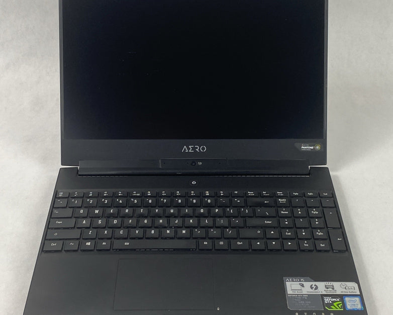 Gigabyte Aero 15WV8 15.6" Core i7-8750H 2.20 GHz 16GB RAM GTX 1060 No HDD No OS