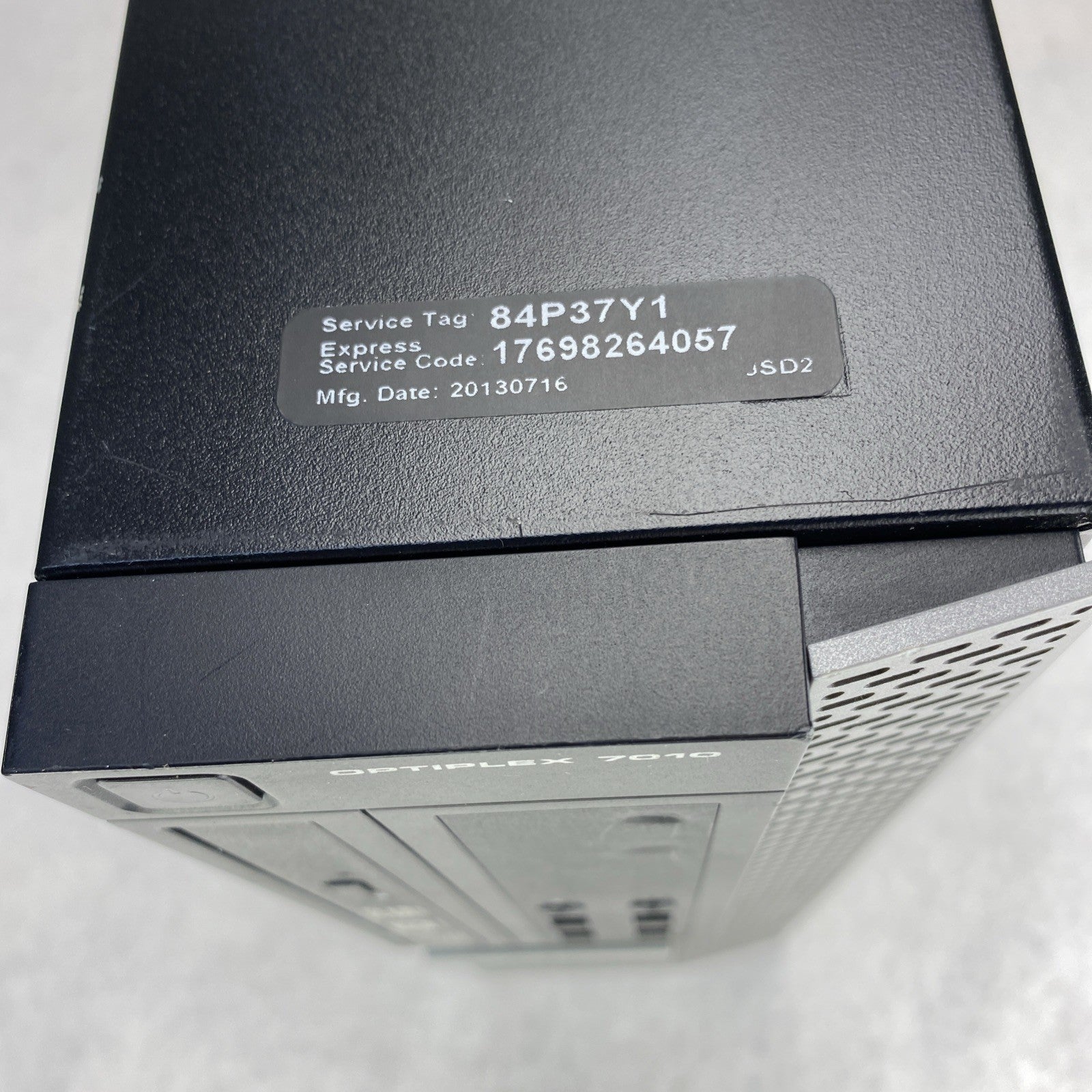 Dell OptiPlex 7010 SFF Intel Quad Core i5-3475s 2.90GHz 4GB RAM DVDRW No HDD OS